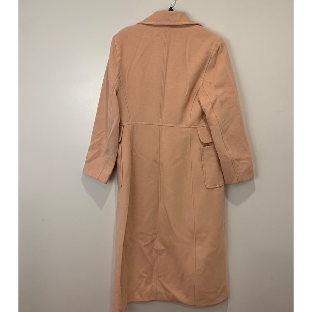Harve Bernard Women's Pink Buttoned Wool Peacoat Size 10 - Picture 3 of 9
